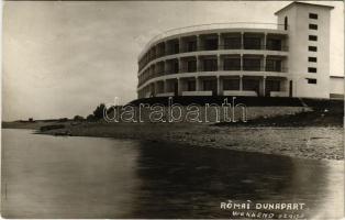 1934 Budapest III. Római Duna part, Wekkend szálló. photo