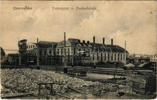Cservenka, Crvenka; Cukorgyár, iparvasút / sugar factory, industrial railway (EK)
