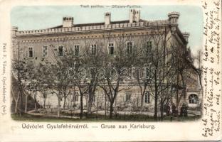 Gyulafehérvár Officers pavillon (Rb)