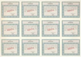 Budapest 1994. "Centrum Áruházak Kereskedelmi és Szolgáltató Részvénytársaság" kitöltetlen...