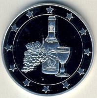 DN "Eurófantáziák-Tokaj" Ag emlékérem, 20,7g T:PP Csak 2000db! Tanúsítvánnyal! R!