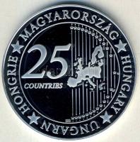 DN "Eurófantáziák-Magyar Tudományos Akadémia" Ag emlékérem, 20,7g T:PP Csak 2000db! Tanúsítvánnyal! R!