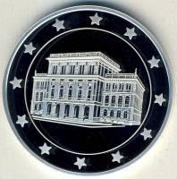 DN "Eurófantáziák-Magyar Tudományos Akadémia" Ag emlékérem, 20,7g T:PP Csak 2000db! Tanúsí...