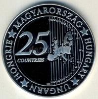 DN "Eurófantáziák-Deák Ferenc" Ag emlékérem, 20,7g T:PP Csak 2000db! Tanúsítvánnyal! R!