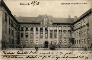 1914 Kolozsvár, Cluj; Marianum leánynevelő intézet / girl school