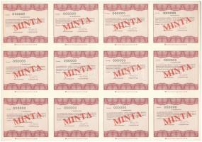 Budapest 1994. "Borsodi Sörgyár Részvénytársaság" kitöltetlen, névre szóló részvénye, &quo...