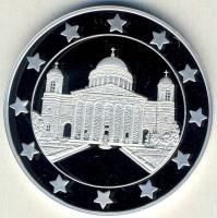 DN "Eurófantáziák-Esztergomi Bazilika" Ag emlékérem, 20,7g T:PP Csak 2000db! Tanúsítvánnya...