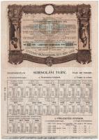 Budapest 1906. "Pesti Hazai Első Takarékpénztár-Egyesület" 100K-ról szóló nyereménykötvény...