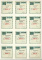 1993. "OTP - Országos Takarékpénztár és Kereskedelmi Bank Rt." pénztárszelvény 50.000 fori...