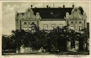 1941 Apatin, Hotel Schäffer szálloda. Foto Hauk. Fertner Adam kiadása / hotel