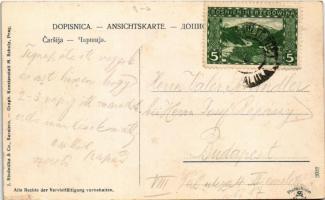 Sarajevo, Carsija / shop, market + "K.und K. MILIT. POST BANJALUKA"