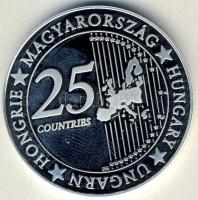 DN "Eurófantáziák-Turulmadár" Ag emlékérem, 20,7g T:PP Csak 2000db! Tanúsítvánnyal! R!