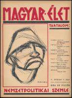 1941 Magyar Élet - nemzetpolitikai szemle 6-9 számok