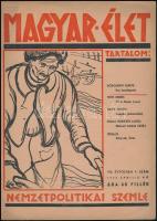 1943 Magyar Élet - nemzetpolitikai szemle 4, 9, 10, 11, 12 számok