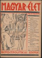 1943 Magyar Élet - nemzetpolitikai szemle 4, 9, 10, 11, 12 számok