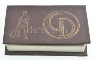 Németország DN "Döberni Üveggyár" kétoldalas fém emlékérem eredeti tokban (35mm) T:2
Germ...