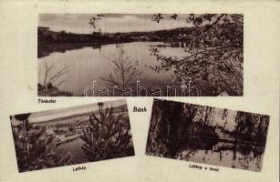 1942 Bánk, tó, látkép