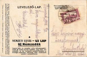 1925 Szent Év Magyarok Nemzeti zarándoklata Rómába. A Nemzeti Újság ingyenes római utazás nyereményj...