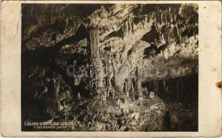 Deménvölgy, Demänovská Dolina; Ladovo-Kvapelina Jaskyna / barlang, belső / cave, interior. F. Schiebl photo (EB)