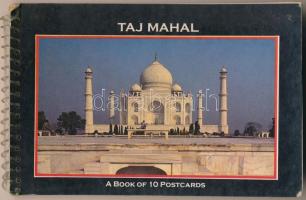 3 db MODERN külföldi képeslapfüzet / 3 modern postcard booklets: Taj Mahal, Turkey, Beijing Palace M...