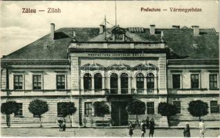 Zilah, Zalau; Prefectura / Vármegyeháza. Török kiadása / county hall (EK)