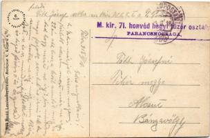 1918 Kolozsvár, Cluj; Szamoshíd környéke, gyógyszertár, tűzifa eladás, üzletek. Vasúti levelezőlapár...