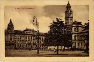 1911 Arad, Városház tér, Városháza / town hall, square