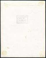 1942 Kisfaludi Stróbl Zsigmond (1884-1975) szobrászművész Horthy István repülőbalesetben elhunyt kor...