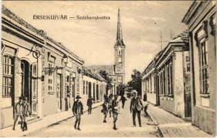 Érsekújvár, Nové Zámky; Széchenyi utca. Ferenczi Jenő kiadása / street