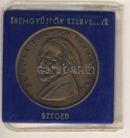 1982. "MÉE-Kodály Zoltán-Szeged" Br emlékérem T:2 Eredeti tokban!