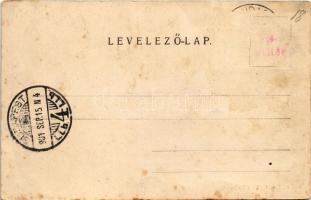 1901 Budapet XIV. Ős-Budavára, Ős Budavár; A Kolozsvári Erdélyi Pincze Egylet nagyvendéglője. Divald...