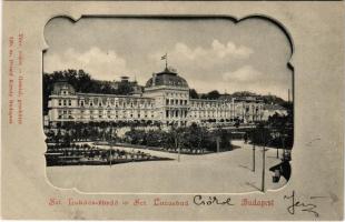 Budapest II. Szent Lukács fürdő. Divald Károly 190. sz.