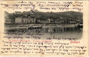 1902 Budapest II. Szent Lukács és Császár fürdő