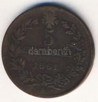 Olaszország 1861B 5c II.Viktor Emánuel T:3 R!