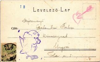 1904 Budapest, Margit híd, villamos (r)