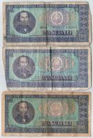 Románia 1966. 25L (2x) + 100L (3x) + 1992. 500L + 1993. 5000L T:III-III-
Romania 1966. 25 Lei (2x) ...