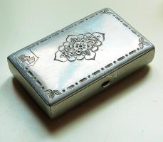 1946 Zaporozsje aluminium cigerattatárca 11x7 cm