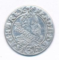 Csehország / Történelmi tartomány 1630. 3kr (gros) Ag "II. Ferdinánd" T:2,2- Bohemia 1630. 3 Kreuzer (Groschen) Ag "Ferdinand II" C:XF,VF