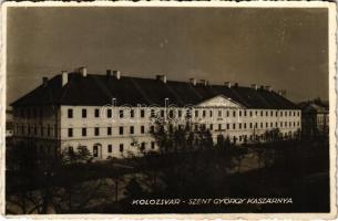 Kolozsvár, Cluj; Szent György kaszárnya / Hungarian military barracks (Rb)