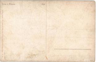 Akt / Erotic nude lady art postcard s: Arno v. Riesen (kopott sarkak / worn corners)