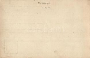 Skopje, railway station, K.u.K. soldiers with horse. photo