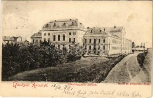 1899 (Vorläufer) Arad, Törvényszéki palota. Bloch H. / court palace