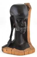 Afrikai faragott figura, m:19cm