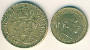 Dánia 1940. 2K + 1945. 1K X.Krisztián T:3+,3