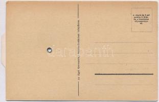 Eger. Mechanikus forgatható képeslap / mechanical rotatable postcard