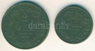 Svédország 1866. 1ö, 2ö XV.Károly T:3