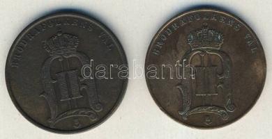 Svédország 1892-99. 5ö (2x) T:3