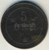 Svédország 1874. 5ö T:3 ph