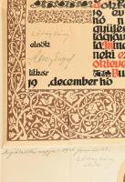 1921 Budapesti Királyi Orvosegyesület által kiállított oklevél, szakadással