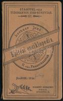 Lechner Jenő: Építési enciklopédia. IV. rész. Épületek felszerelése. Bp., 1903, Stampfel-féle Könyvkiadóhivatal. Papírkötésben.